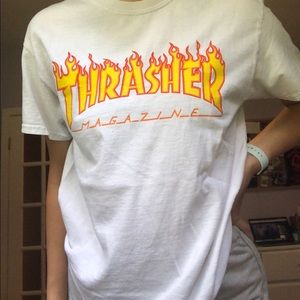 ❌SOLD❌ Thrasher Graphic T-Shirt White